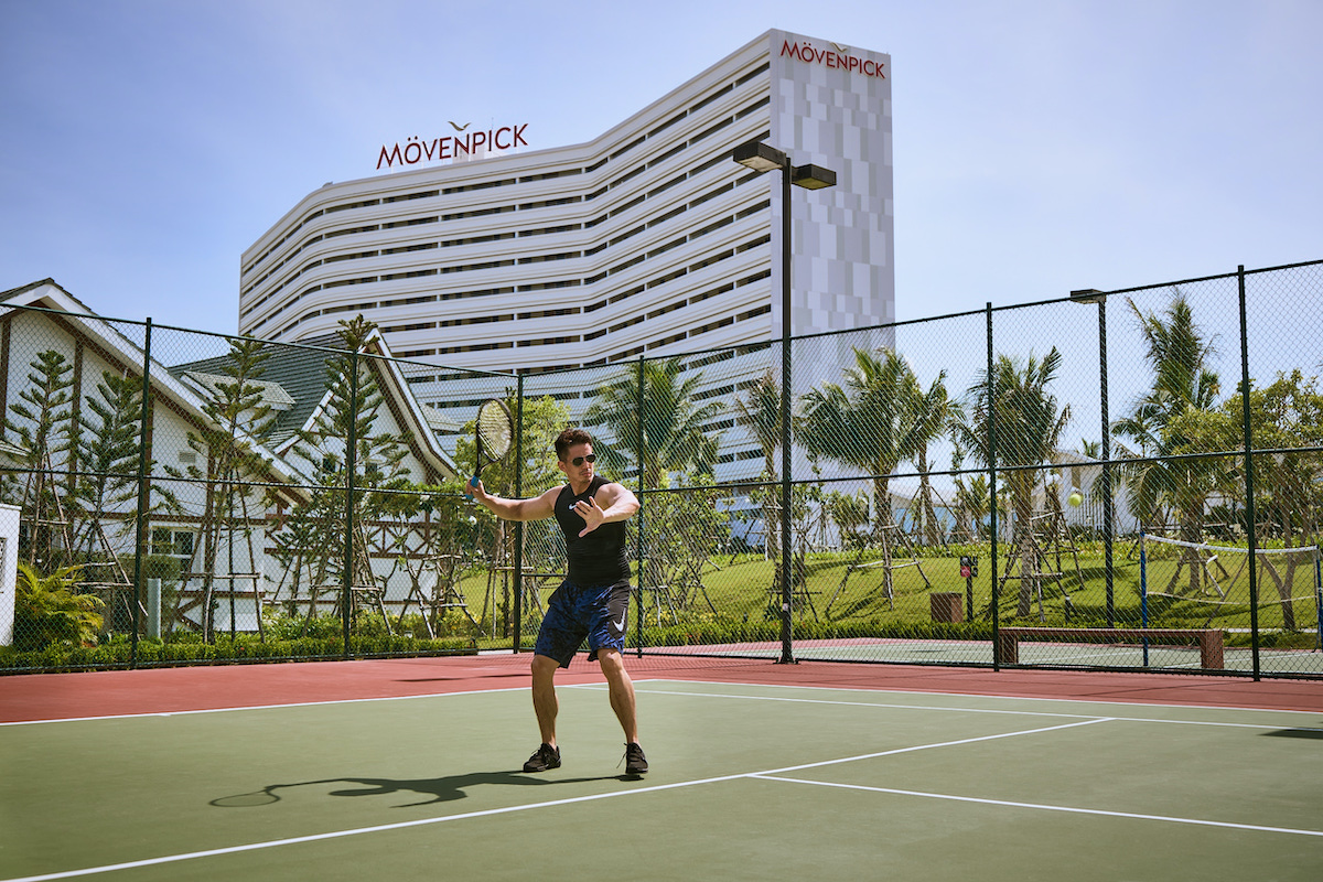 Tennis Court at Movenpick Cam Ranh